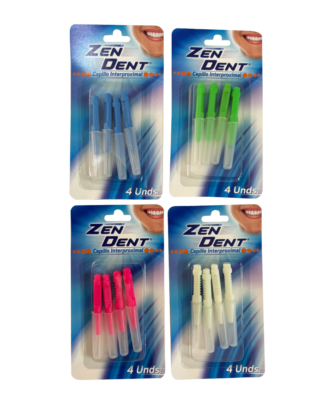 Cepillo interproximal viajero x 4 unds